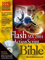 flash™ mx 2004 actionscript bible