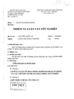 Một số biện pháp nhằm đẩy mạnh hoạt động xuất khẩu tại công ty Bóng đèn Điện quang