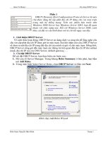 Xây dựng dynamic host configuration protocol