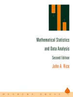 john a  rice mathematical statistics and data analysis, second edition  1994