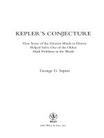 george g. szpiro - kepler's conjecture