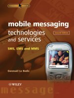 mobile messaging technologies and services