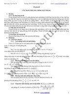 Chuyên đề hinh học khong gian