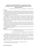 nồng độ ức chế tối thiểu của 9 loại ks gây nhiễm khuẩn ổ bùng