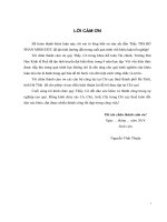 hoàn thiện công tác quản lý thuế thu nhập doanh nghiệp ở chi cục thuế thành phố hà tĩnh