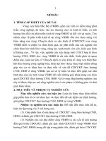 Chuyển dịch cơ cấu kinh tế (CDCCKT) vùng ven biển Bắc Bộ (VBBB) theo hướng công nghiệp hóa, hiện đại hóa (CNH, HĐH) (2).