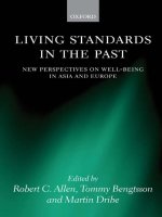 living standards in the past new perspectives on well-being in asia and europe jun 2005