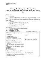 giáo án tin lớp 3