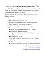 LÀM THẾ nào để NHẬN BIẾT THẾ MẠNH của bản THÂN