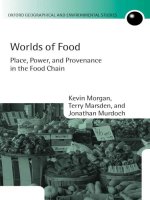 worlds of food place power and provenance in the food chain apr 2008