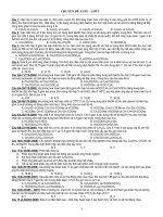 CHUYÊN ĐỀ: ESTE - LIPIT