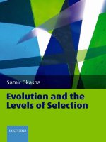 evolution and the levels of selection jan 2007