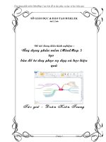skkn ứng dụng phần mềm imindmap 5 tạo bản đồ tư duy phục vụ dạy và học hiệu quả.