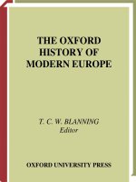 the oxford history of modern europe aug 2000