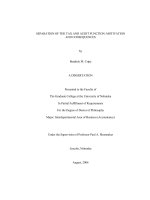 Separation of the tax and audit function Motivation and consequences