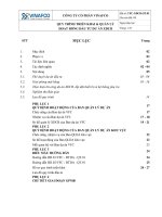 quy trinh quản lý đầu tư dự án