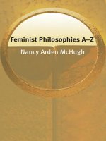 edinburgh university press feminist philosophies a-z mar 2007