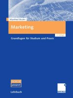 bruhn, marketing grundlagen für studium und praxis (2007)
