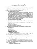 quy chế pháp lý của viện kiểm sát