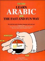 Learn arabic the fast and fun way
