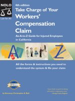 take charge of your workers' compensation claim