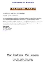 gunsmithing and tool making bible by harold hoffman (action book publishers)