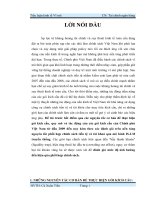 các nguyên tắc cơ bản để thực hiện gói kích cầu quy mô và tác động của các gói kích cầu của chính phủ việt nam từ đầu năm 2009 đến nay