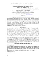 SO SÁNH 3 LOẠI môi TRƯỜNG sử DỤNG TRONG ĐÔNG LẠNH TINH DỊCH bò