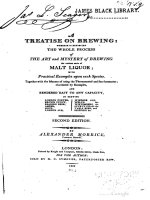 morrice - 1802 - a treatise on brewing wherein is exhibited the whole process of the art and mystery of brewing