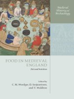 food in medieval england diet and nutrition sep 2006