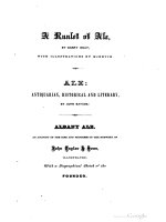 grey - 1866 - a runlet of ale