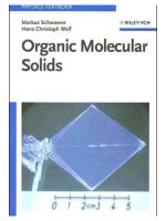 organic molecular solids - m. schwoerer, h. wolf (wiley-vch, 2007) ww