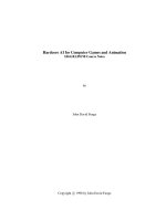 hardcore ai for computer games and animation