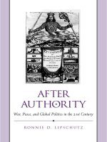 state university of new york press after authority war peace and global politics in the 21st century mar 2000