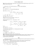 bài tập hidrocacbon