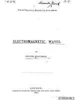 heaviside oliver - electromagnetic waves