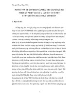 một số vấn đề khó khăn gặp phải khi giảng dạy bài nhiệt kế- nhiệt giai lý 6,  lực đẩy ác si mét