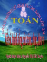 Viết số thảnh tổng các trăm, chục, đơn vị