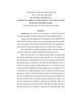dự án nâng cấp quốc lộ 7 - lập báo cáo nghiên cứu khả thi đầu tư xây dựng tuyến đường quy hai điểm a15-b15