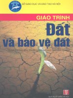 Giáo trình đất và bảo vệ đất