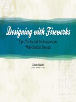 Designing with Fireworks: Tips, Tricks and Techniques for Web-Centric Design
