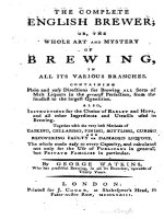 watkins - 1773 - the complete english brewer or, the art and mystery of brewing in all its various branches