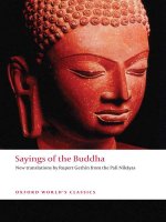sayings of the buddha new translations from the pali nikayas dec 2008