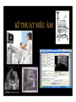 Bài giảng kỹ thuật siêu âm