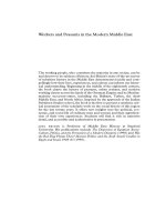 workers and peasants in the modern middle east