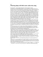 Phương pháp chế biến nước mắm thủ công
