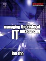 managing the risks of it outsourcing [2005]