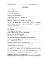 Chuyên đề tốt nghiệp: Giải pháp nâng cao năng lực phòng, chống thất thu thuế giá trị gia tăng và thuế thu nhập doanh nghiệp của thành phần kinh tế dân doanh tại Chi cục Thuế thành phố Sa Đéc-tỉnh Đồng Tháp từ năm 2011 đến năm 2013