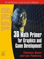 3d math primer for graphics and game development - fletcher dunn and ian parberry