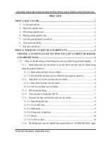 hoàn thiện công tác lập và phân tích bảng cân đối kế toán công ty cổ phần xe khách thừa thiên huế